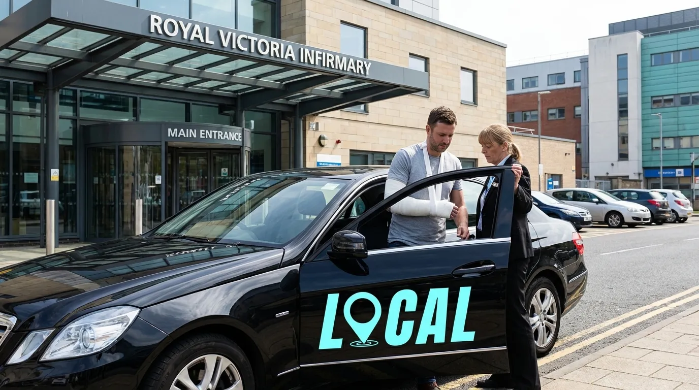 Hospital taxi fleet