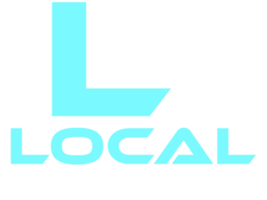 Local Taxi - Logo - White