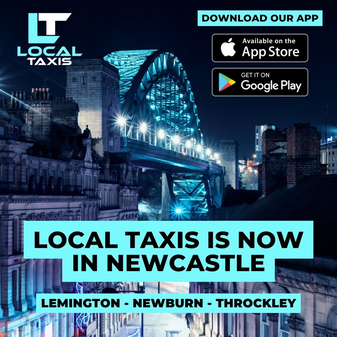 Local Taxis Newcastle - Lemington, Newburn, Throckley